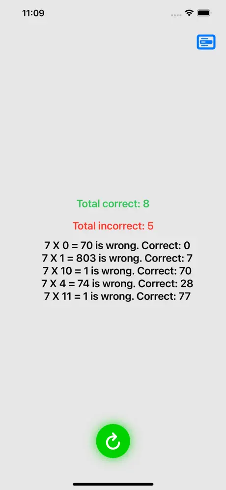 Simple Tables App